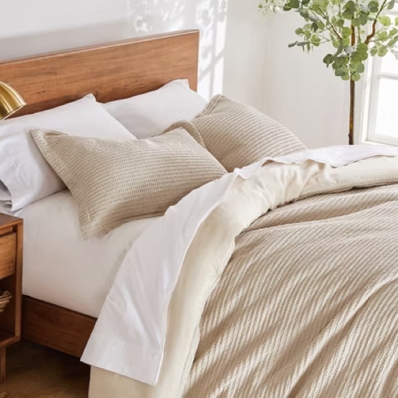 Cloud Waffle Duvet Set - Levtex Home - Picture 2 of 5